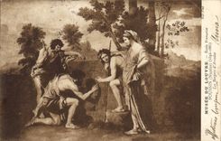 CPA Musee du Louvre Ecole Francaise Poussin Nicolas 