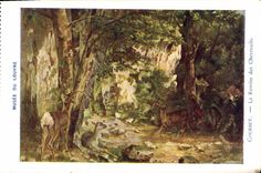 CPA Musee de Louvre Courbet La Remise des Chevreuils 