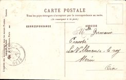 CPA L'arrivee des moissonneurs dans les marais Pontins Leopold Robert