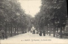 CPA Nancy La Pepiniere La Grande Allee 