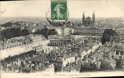 CPA Nancy Vue Generale prise Depuis St Epvre