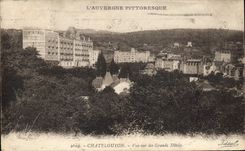 CPA L'Auvergne Pittoresque Chatelguyon Vue sur les Grands Hotels 