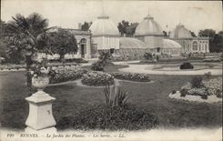 CPA Rennes Le Jardin  des Plantes Les Serres 