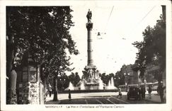 CPA Marseille La Place Castellane et'Fontaine Cantini 