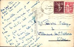 CPA Marseille La Place Castellane et'Fontaine Cantini