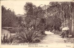 CPA Hyeres Le Jardin Alphonse Denis 