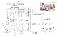 CPA Vue generale de la Place de la Concorde 