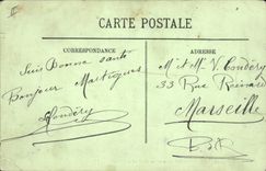 CPA Les Martigues Coucher de soleil vu du Pont de Caronte