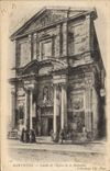 CPA Martigues Facade de I'Eglise de la Madeleine 