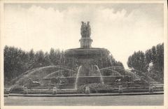 CPA Aix en Provence Fontaine de la Rotonde 
