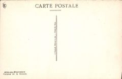 CPA Aix en Provence Fontaine de la Rotonde 