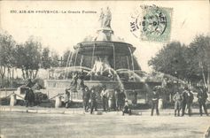 CPA Aix La Grande Fontaine 
