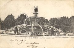 CPA Aix en Provence Fontaine Monumentale 