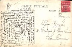 CPA Aix en Provence Fontaine de la Rotonde 