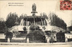 CPA Aix en Provence Grande Fontaine 