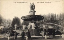 CPA Aix en Provence La Grande Fontaine 