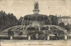 CPA Aix en Provence Fontaine Monumentale 