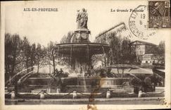 CPA Aix en Provence La Grande Fontaine 