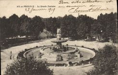 CPA Aix en Provence La Grande Fontaine 