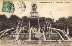 CPA Aix en Provence La Grande Fontaine 