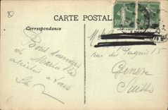 CPA Aix en Provence Fontaine de la Rotonde 