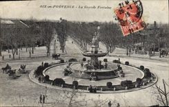 CPA Aix en Provence La Grande Fontaine 