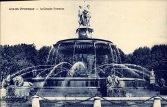 CPA Aix en Provence La Grande Fontaine 