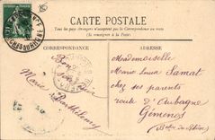 CPA Aix en Provence Sortie du Cours Mirabeau 