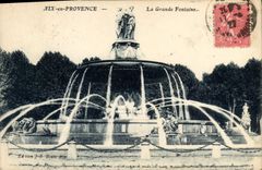CPA Aix en Provence La Grande Fontaine 