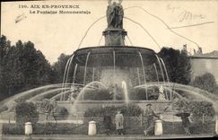 CPA Aix en Provence La Fontaine monumentale 