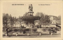 CPA Aix en Provence La Grande Fontaine 