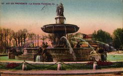 CPA Aix en Provence La Grande Fontaine 