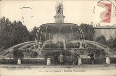 CPA Aix en Provence Fontaine Monumentale 