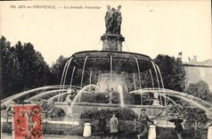CPA Aix en Provence La Grande Fontaine 