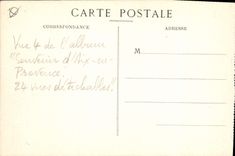 CPA Aix en Provence Sortie du Cours Mirabeau 