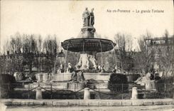 CPA Aix en Provence La grande Fontaine 
