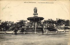 CPA Aix en Provence La Fontaine  Monumentale 