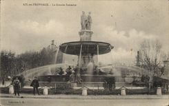 CPA Aix en Provence La Grande Fontaine 