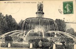 CPA Aix en Provence La Grande Fontaine 
