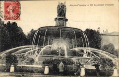 CPA Aix en Provence La Grande Fontaine 