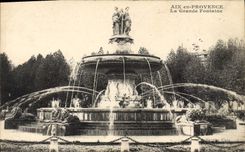 CPA Aix en Provence La Grande Fontaine 