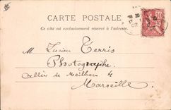 CPA Aix en Provence Fontaine de la Rotonde 