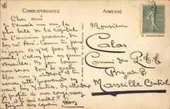 CPA Aix en Provence La Fontaine Monumentale 