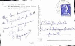 CPA Aix en Provence Grande Fontaine sur la Rotonde 