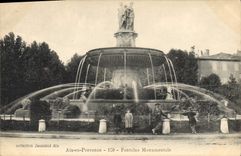 CPA Aix en Provence Fontaine Monumentale 