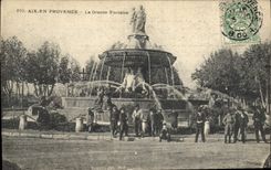 CPA Aix en Provence La Grande Fontaine 