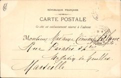 CPA Aix en Provence Fontaine de la Rotonde 