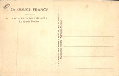 CPA Aix en Provence La Grande Fontaine 