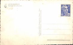 CPA Aix en Provence Fontaine de la Rotonde 