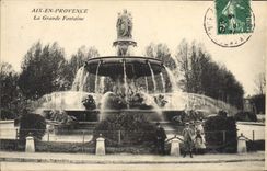 CPA Aix en Provence La Grande Fontaine 